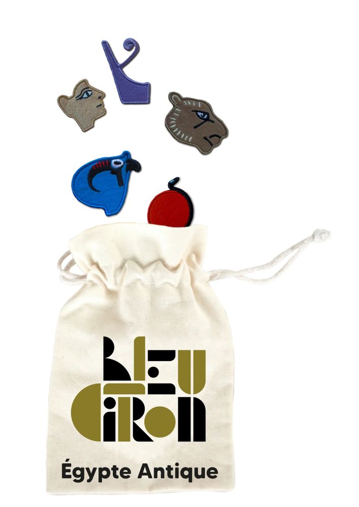 Children's fashion - Thematic collections of patches - BLEU CITRON