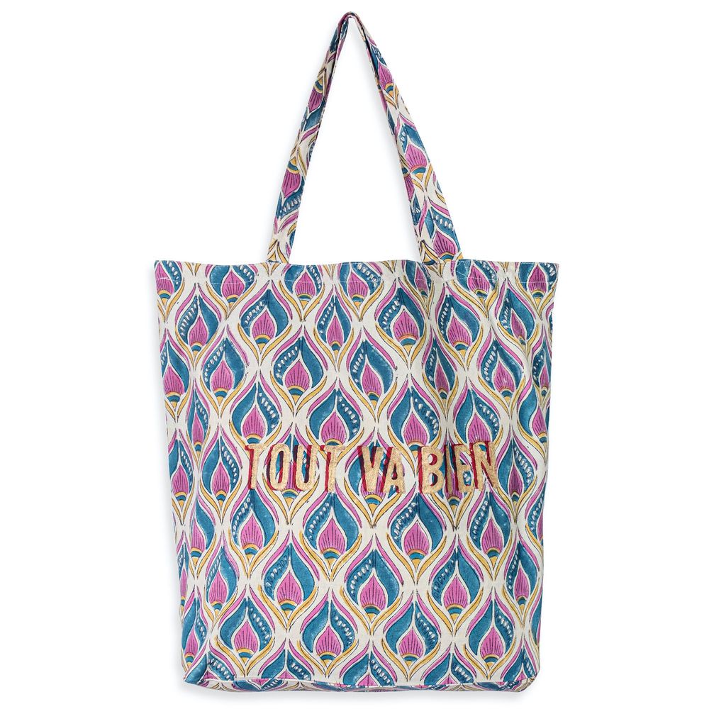 Sacs et cabas - PANKHA - TOTE BAG INDIEN - JAMINI BY USHA BORA