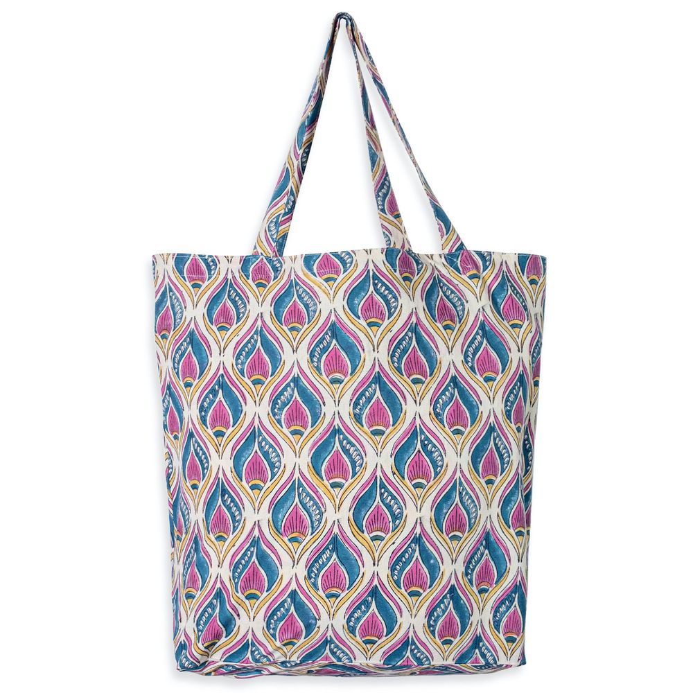 Sacs et cabas - PANKHA - TOTE BAG INDIEN - JAMINI BY USHA BORA