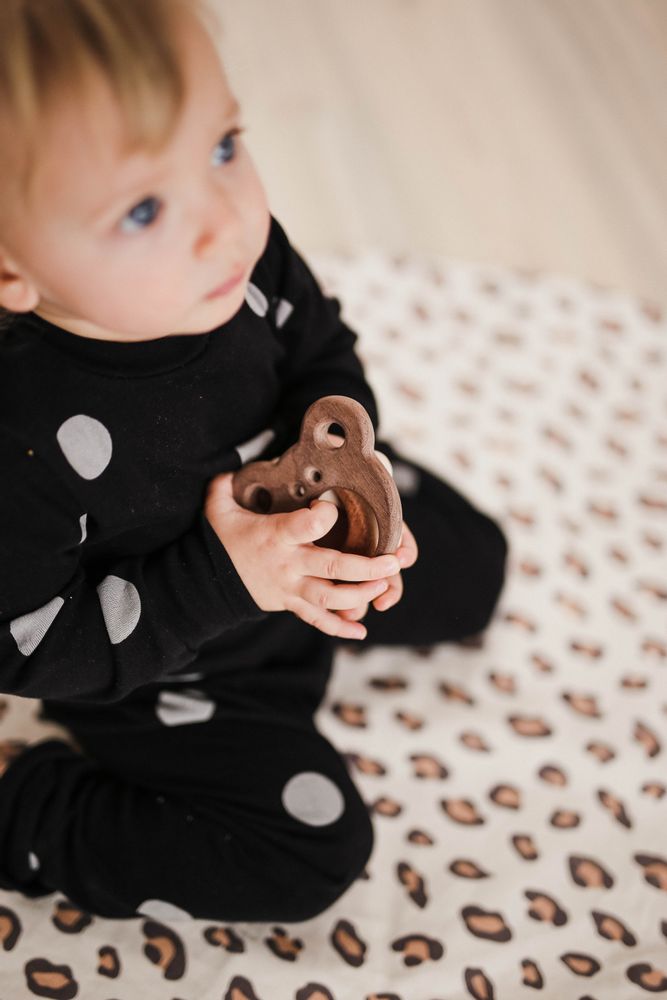 Toys - Wooden Teether — Care Bear - OOH NOO