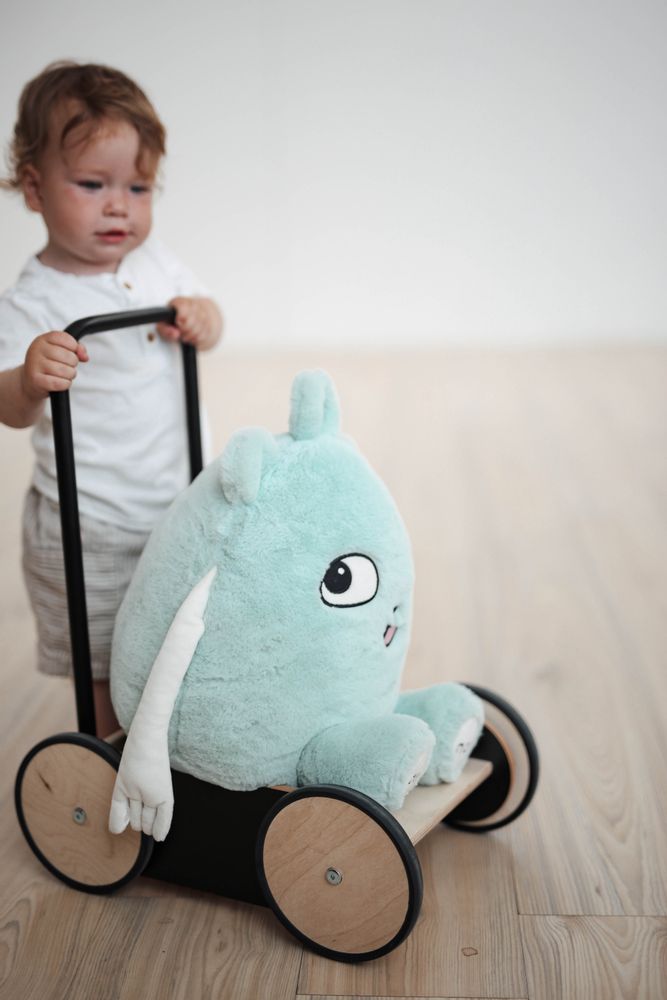 Toys - Baby Walker - Minimalist and partly upcycled designer toy - OOH NOO