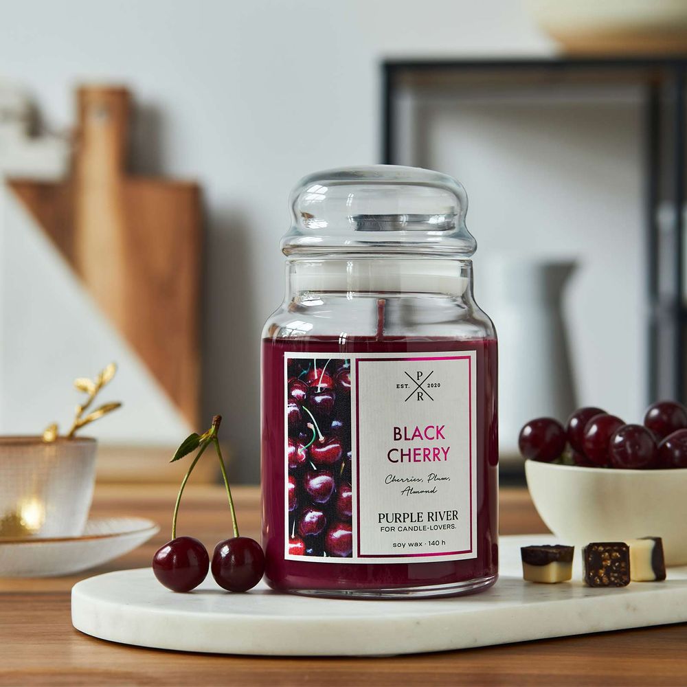 Candles - Purple River scanted candles - FRAGRANCE AND STYLE GMBH