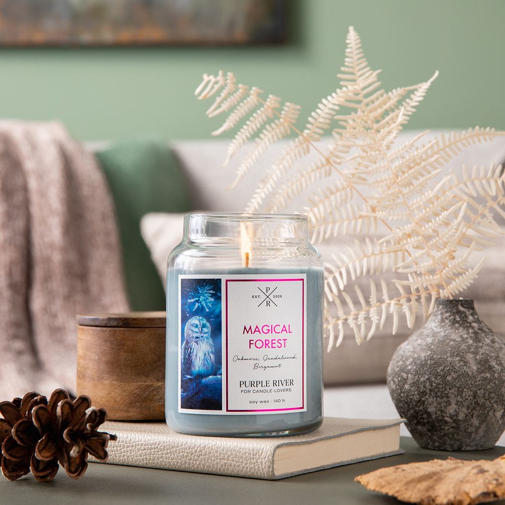 Candles - Purple River scanted candles - FRAGRANCE AND STYLE GMBH