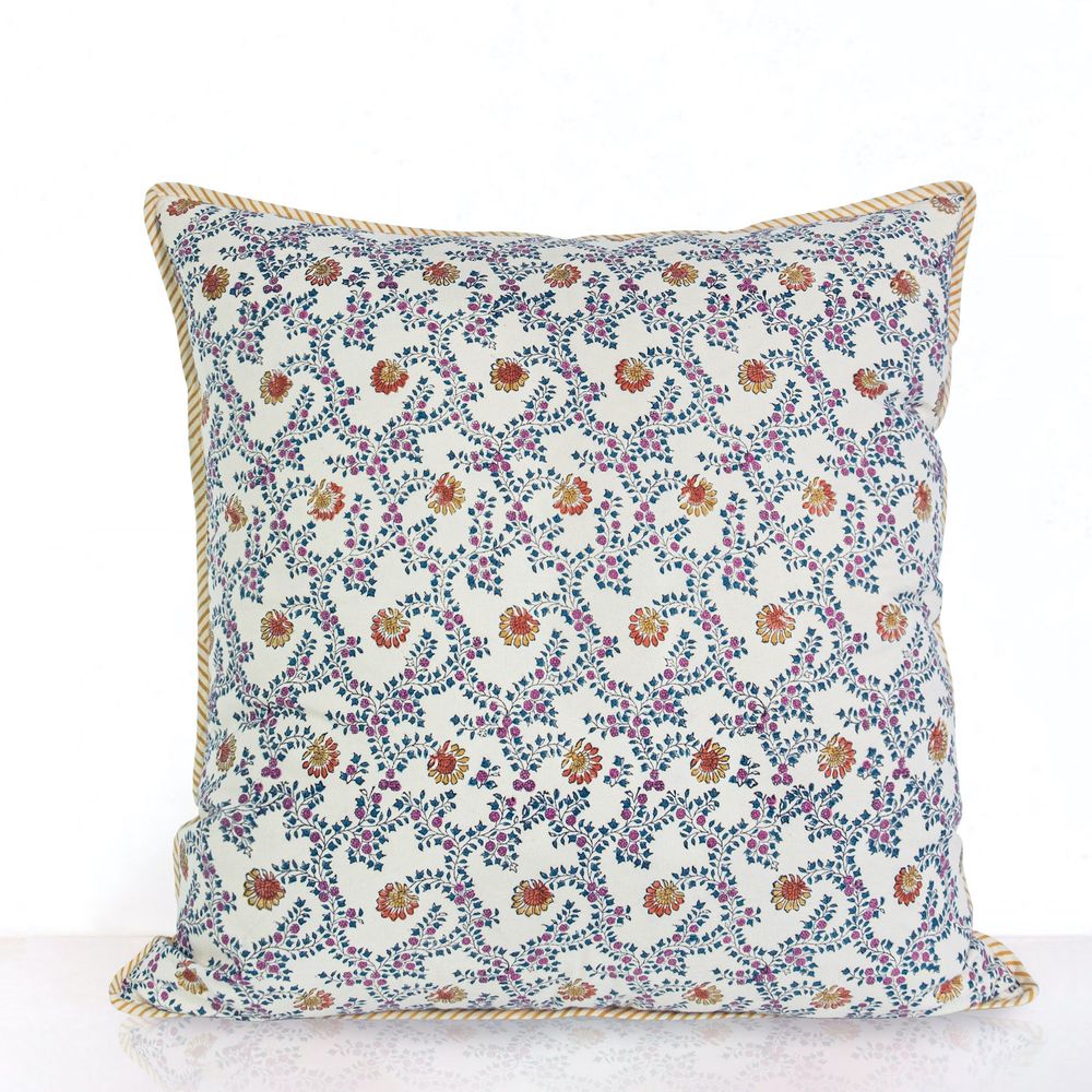 Coussins textile - ANIMA - COUSSIN IMPRIMÉ - JAMINI BY USHA BORA