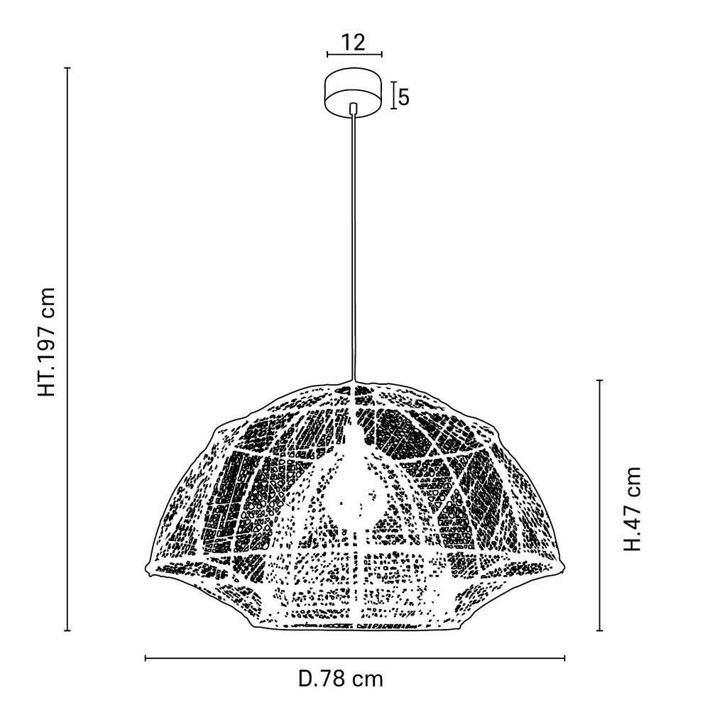 Hanging lights - ODYSSEE pendant light XXL - MARKET SET