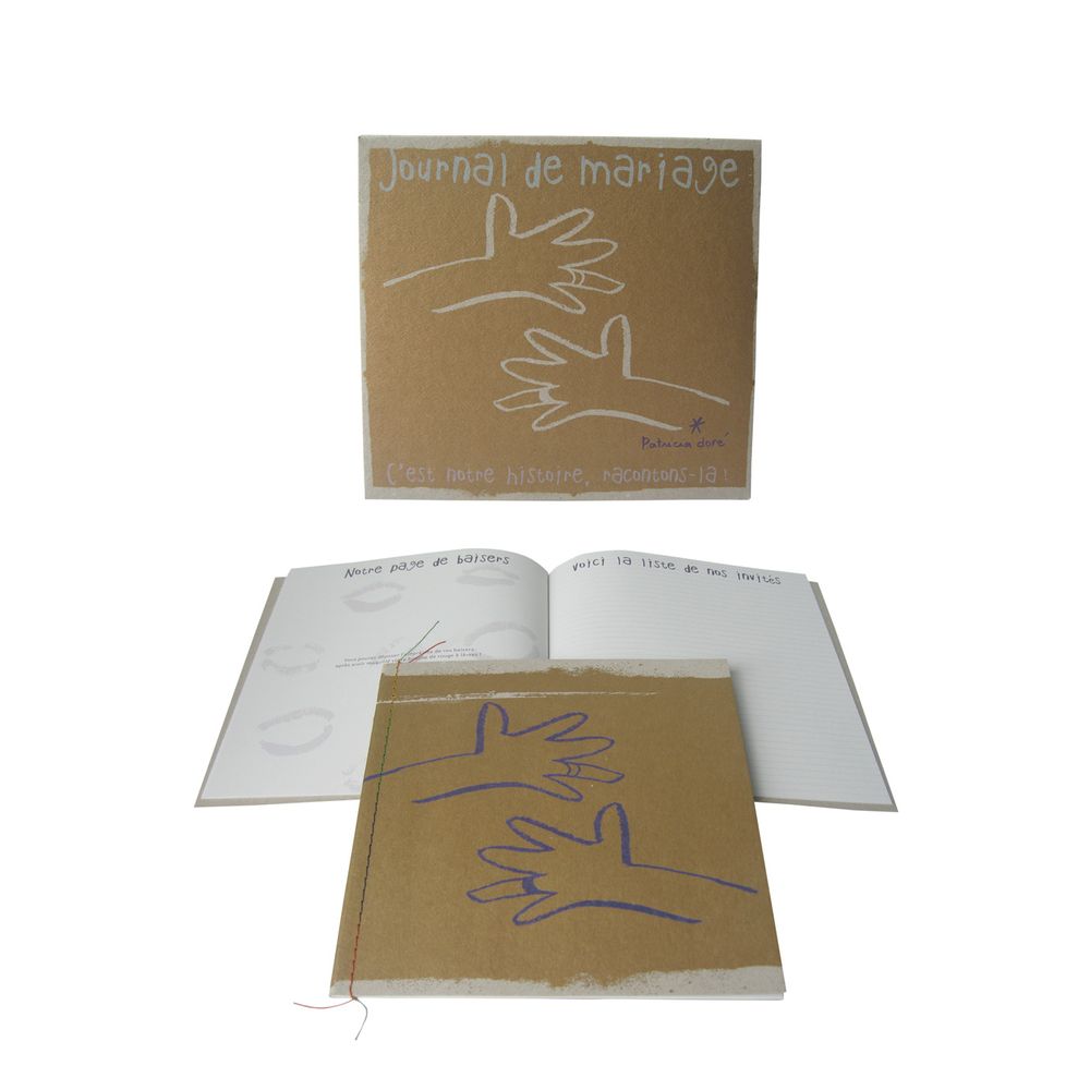 Stationery - Recycled Wedding Diary - PATRICIA DORÉ