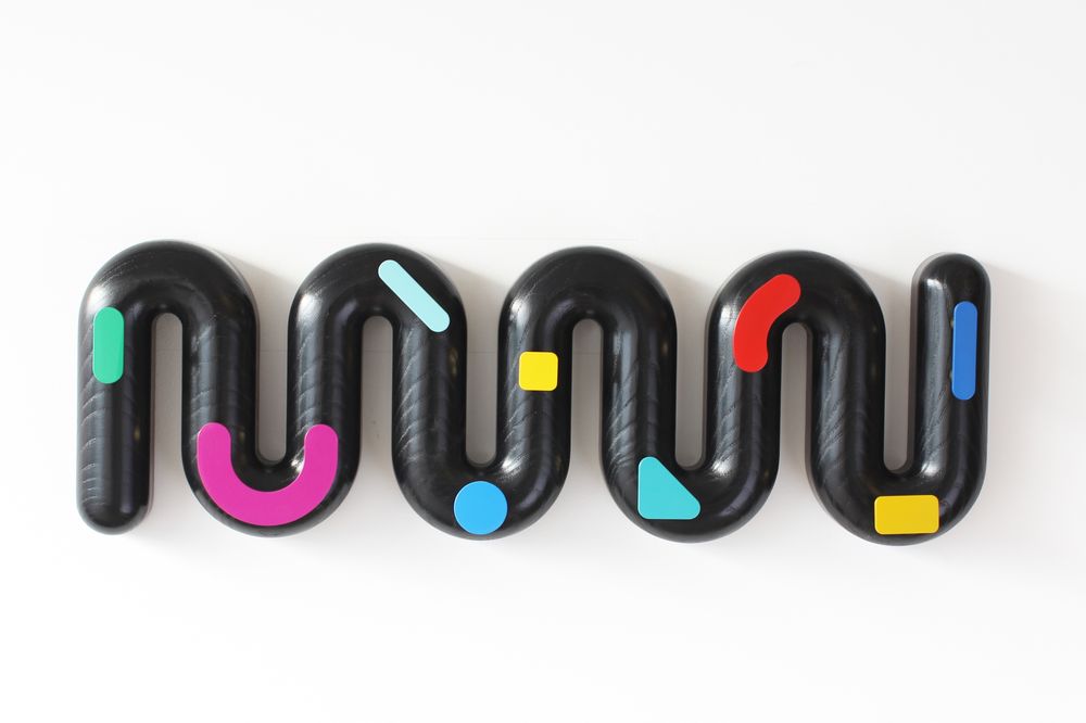 Unique pieces - Squiggle Hooks - PORTER + TRUNDLE