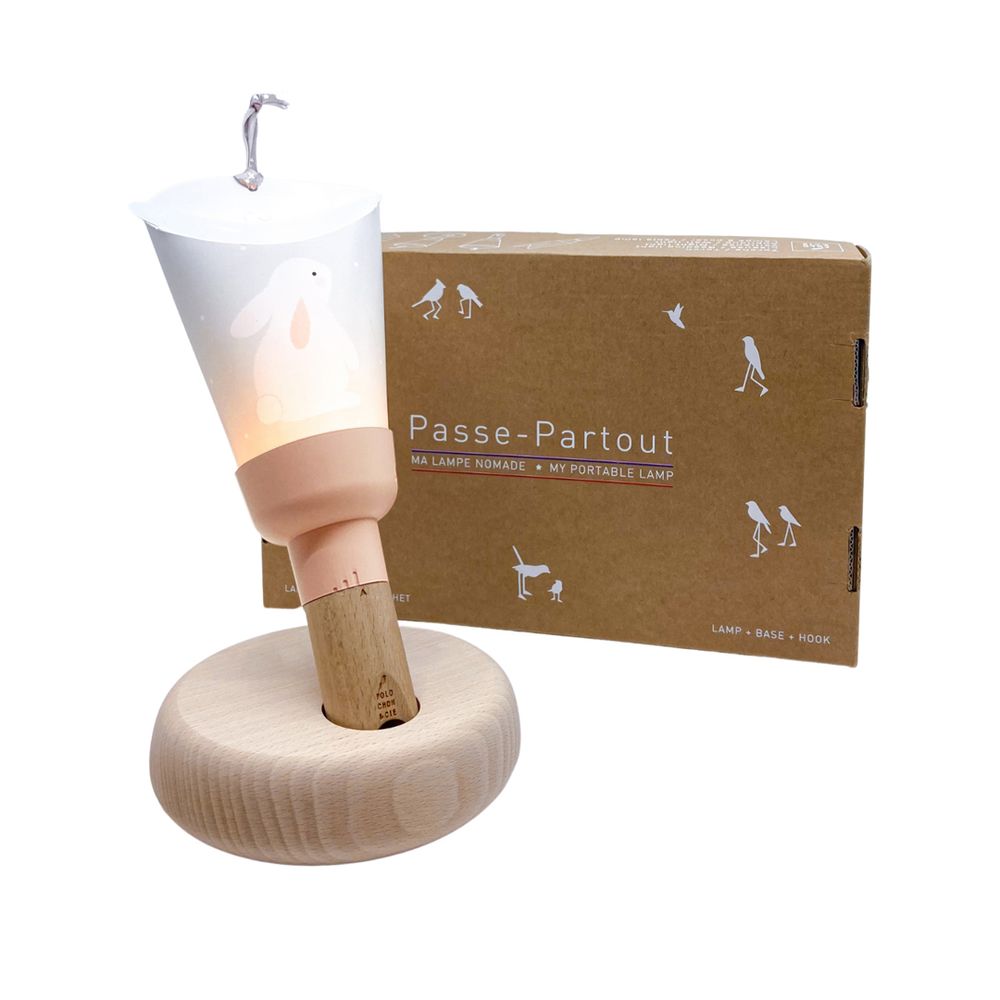 Children's decorative items - Nomad Lamp Set\" Passe-Partout\” Star Rabbit - ZÜ - MAISON POLOCHON