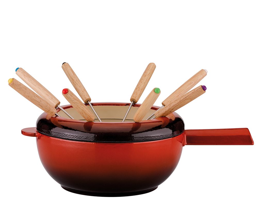 Kitchen utensils - fondue pot Saas-Fee - KUCHENPROFI