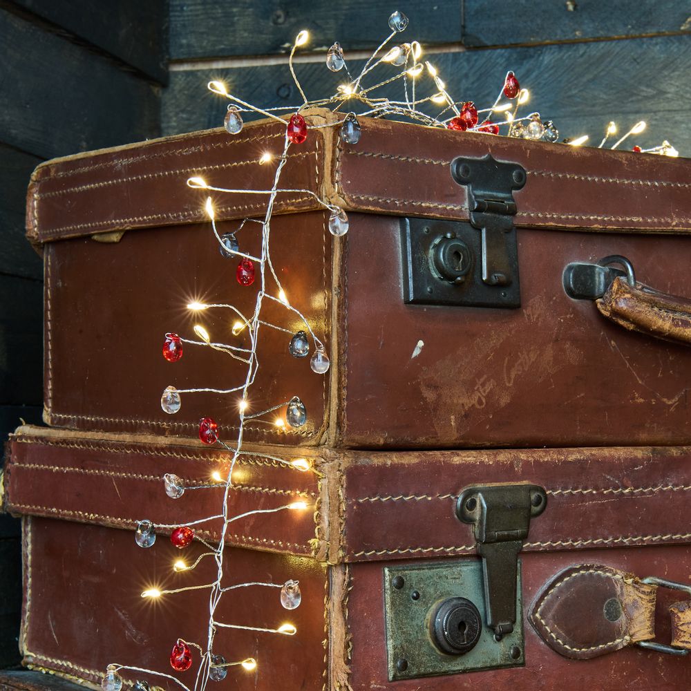Cadeaux - Cluster Fairy Lights with Ornaments - LIGHT STYLE LONDON