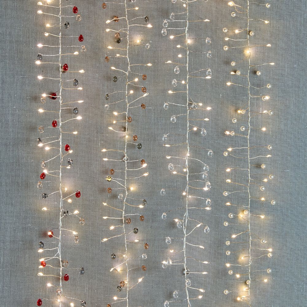Cadeaux - Cluster Fairy Lights with Ornaments - LIGHT STYLE LONDON