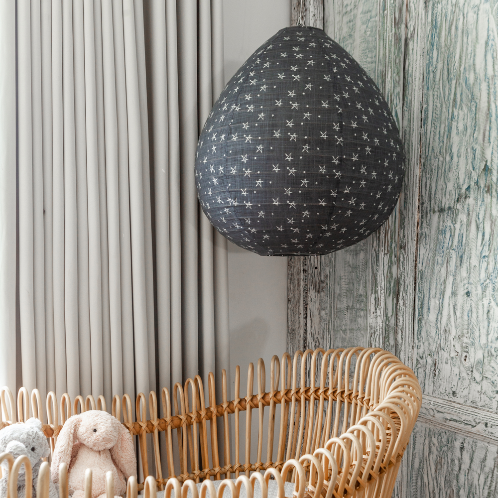 Decorative objects - Starshine Shade - White on Charcoal - LUMIERE SHADES