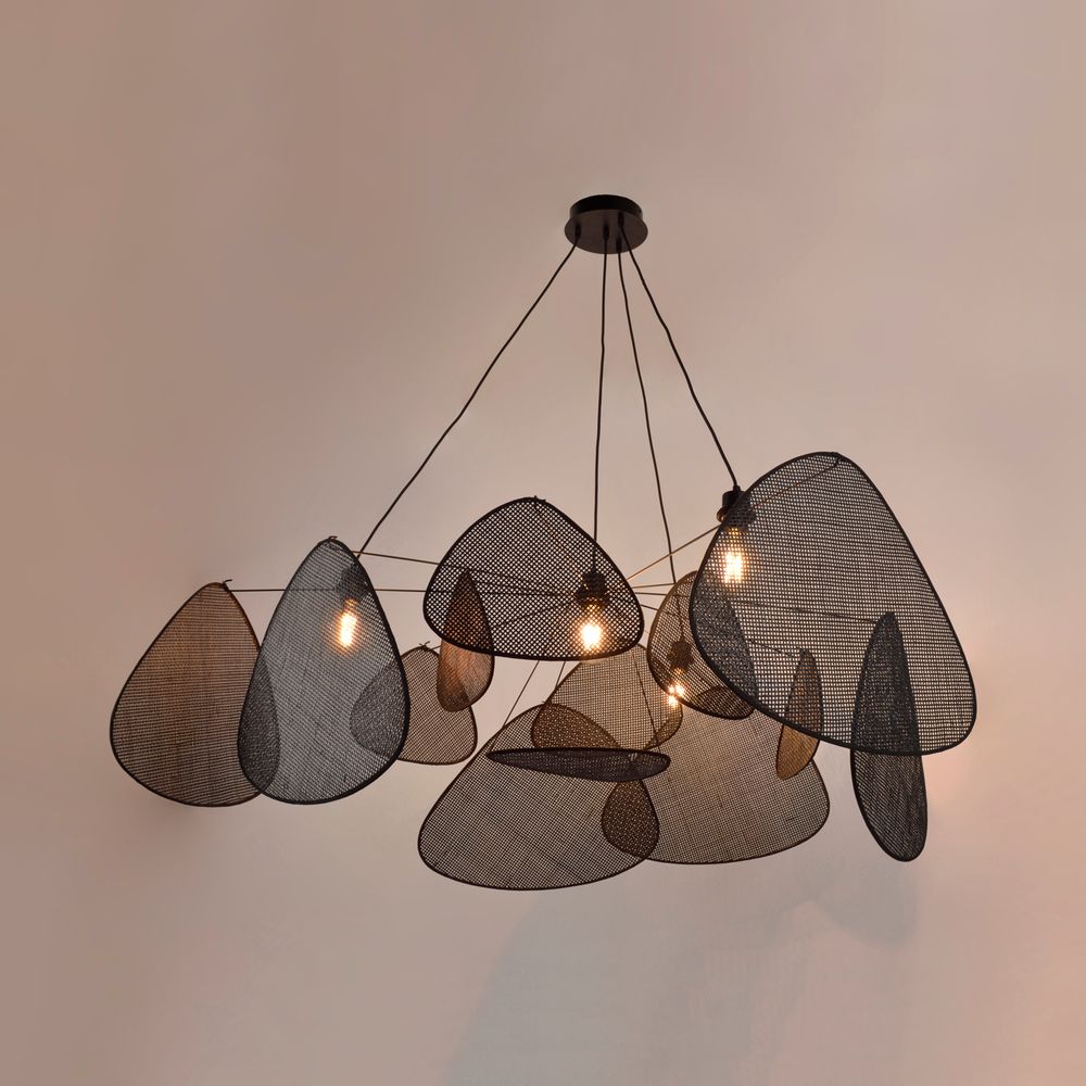 Hanging lights - SCREEN Cannage pendant light XXL - MARKET SET