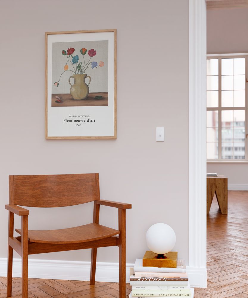 Poster - Poster - Fleur oeuvre d’art - NOVICTUS/ POSTER & FRAME