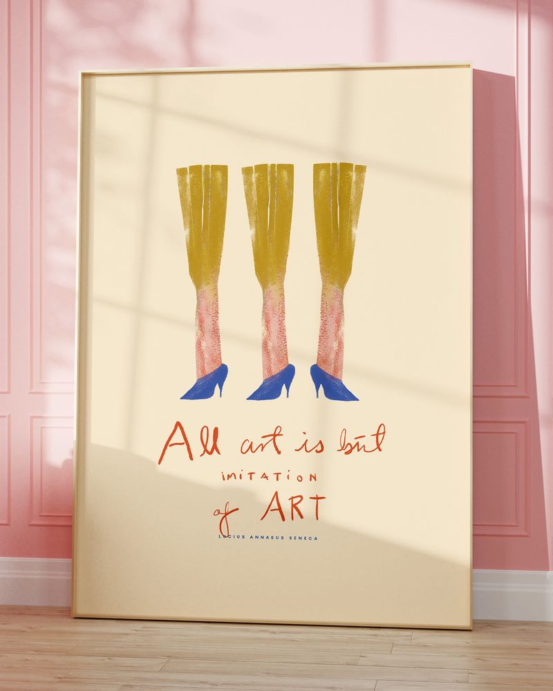 Poster - Poster - TheLegs - NOVICTUS/ POSTER & FRAME