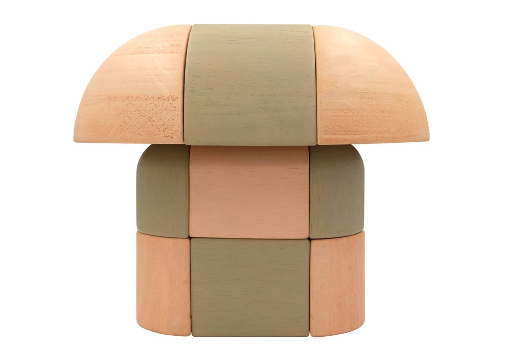 Design objects - Patched Table Lamp - PANISA OBJECTS