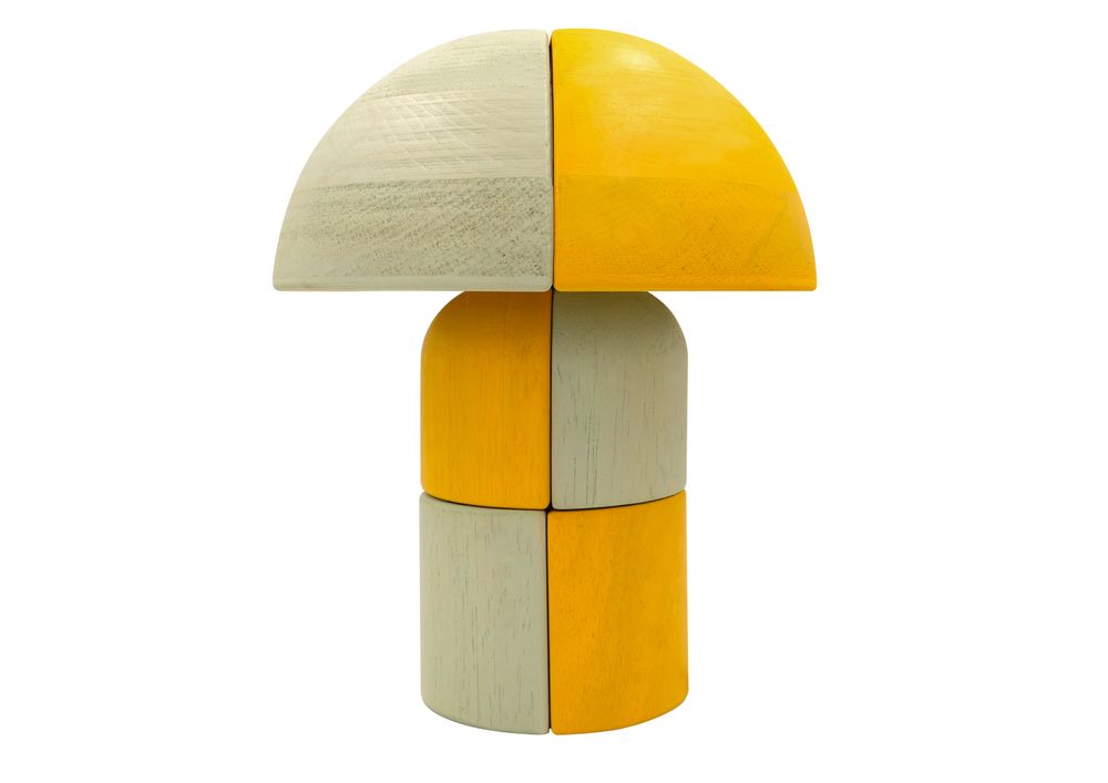 Design objects - Patched Table Lamp - PANISA OBJECTS