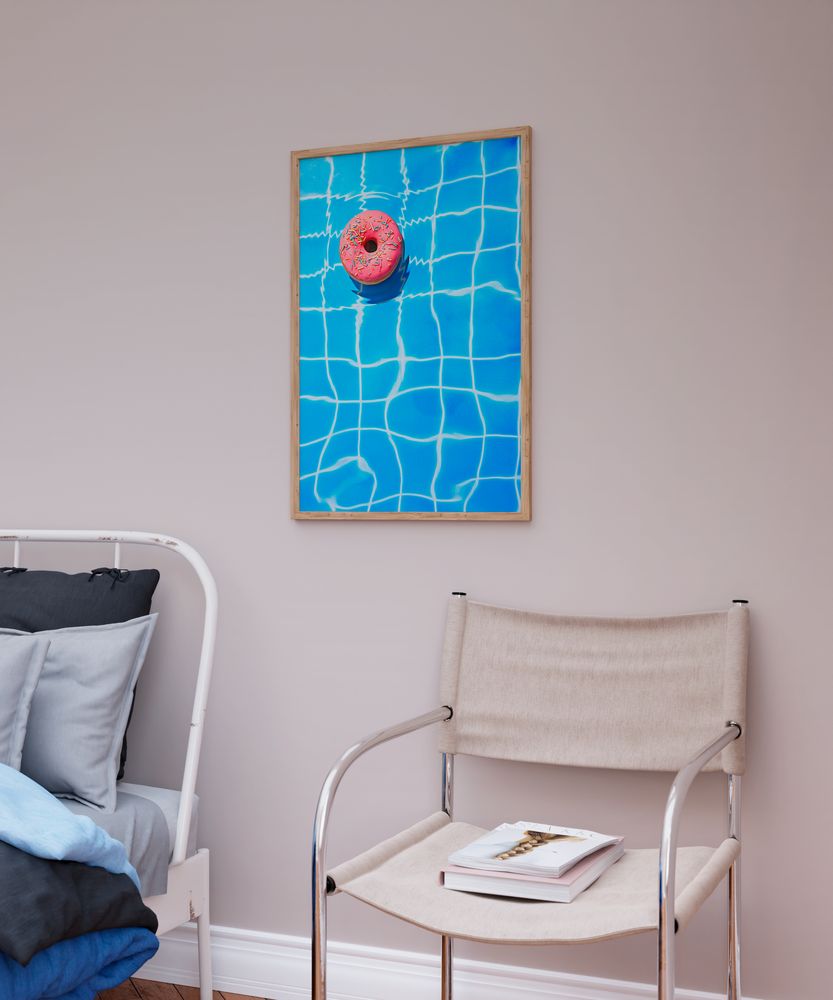 Affiches - Affiche - Green Ocean - NOVICTUS/ POSTER & FRAME