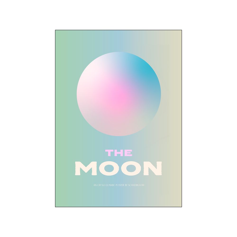 Poster - Poster - The Moon (Mint) - NOVICTUS/ POSTER & FRAME
