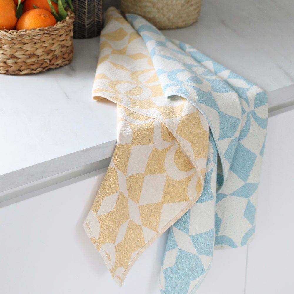 Torchons - Etxeko Ocean Hand Towel - LA MAISON JEAN-VIER