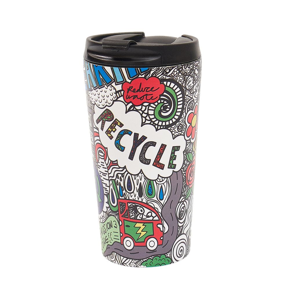 Homewear - Save The Planet Thermal Cup - ECO-CHIC