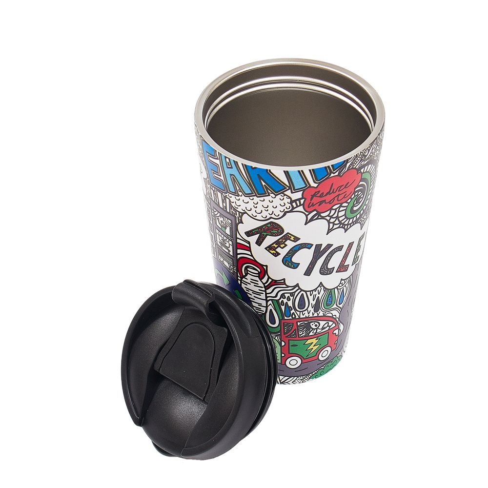 Homewear - Save The Planet Thermal Cup - ECO-CHIC