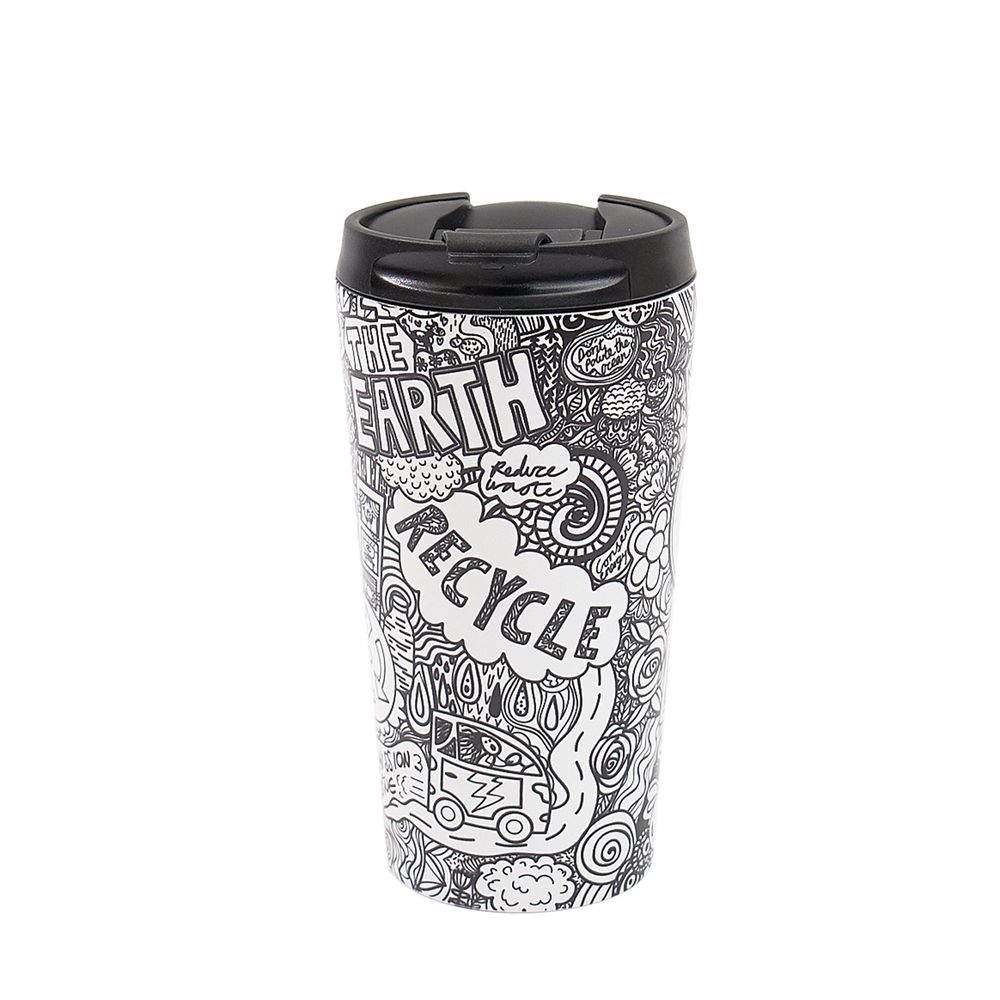 Homewear - Save The Planet Thermal Cup - ECO-CHIC
