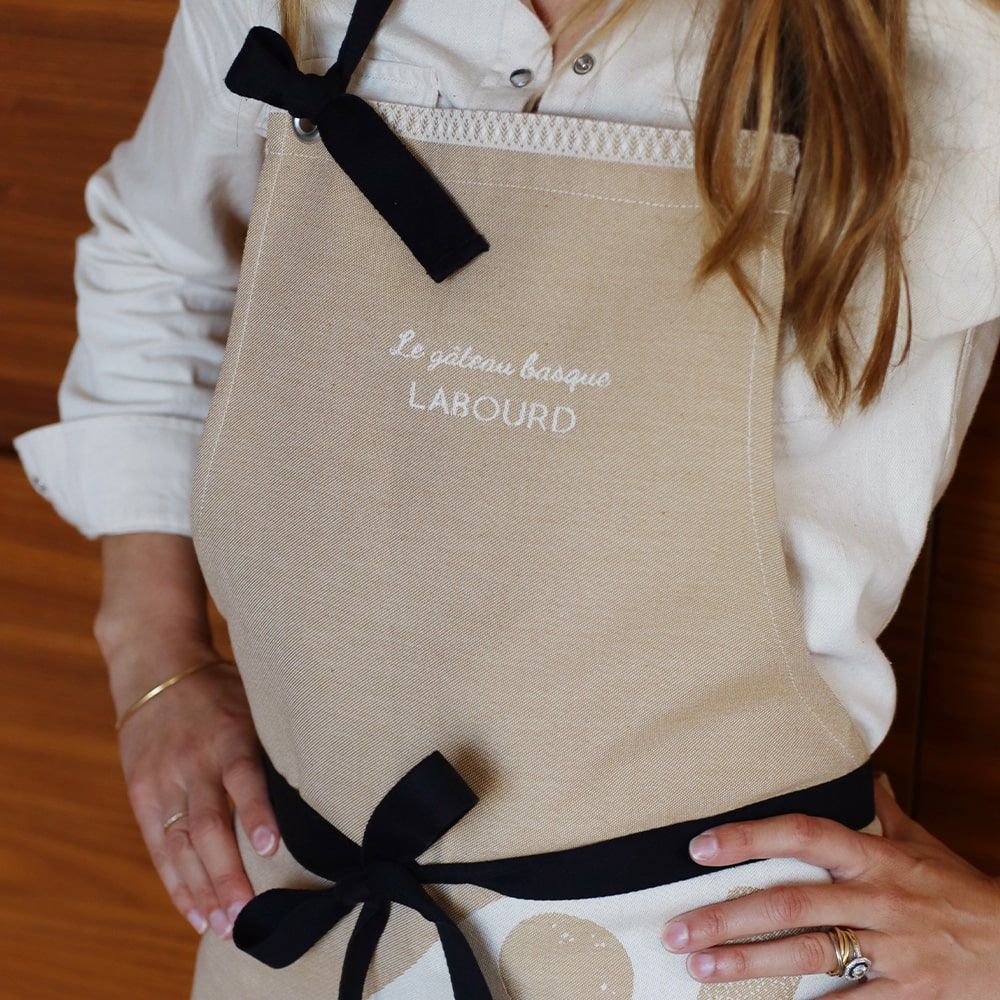 Tabliers de cuisine - Tablier Kontatu 7 Provinces Le Gâteau Basque - LA MAISON JEAN-VIER