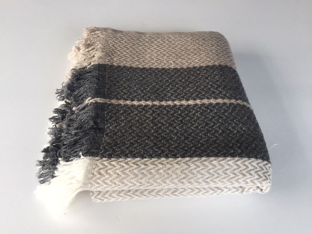 Plaids - Plaids en laine cachemire, couverture en laine et cachemire, wool and cashmere blanket. - COCOON PARIS