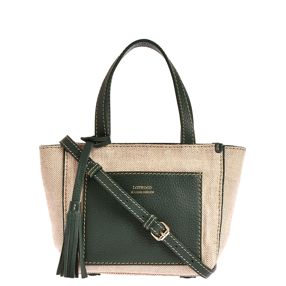 Bags and totes - CAMERA BAG CANVAS DENIM - LOXWOOD LE CABAS PARISIEN