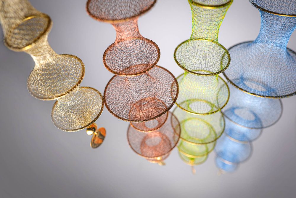 Objets de décoration - Maille en fil de laiton - MENONI