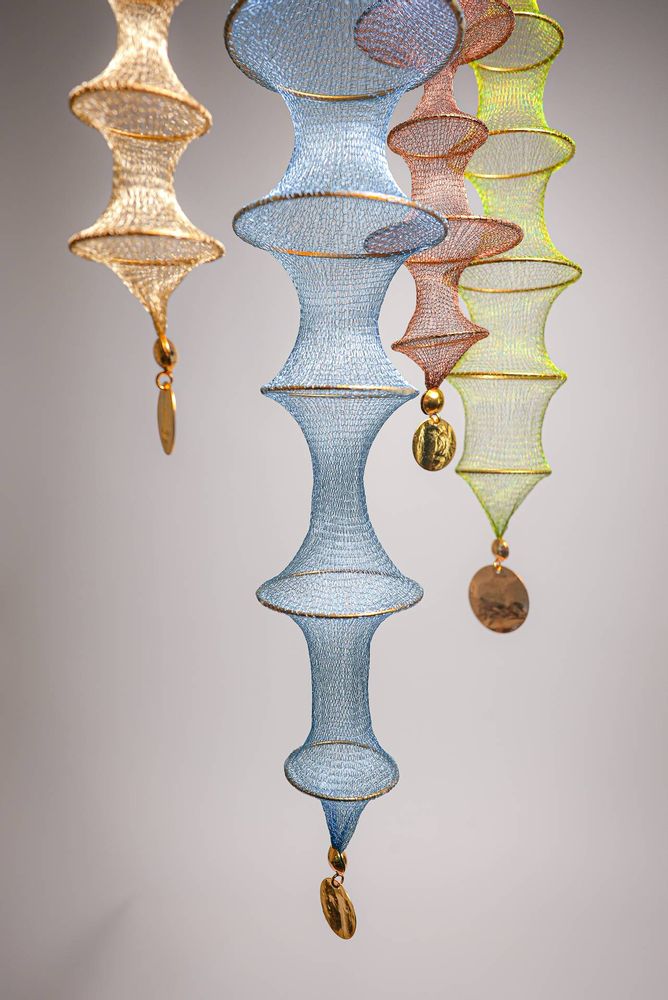 Objets de décoration - Maille en fil de laiton - MENONI