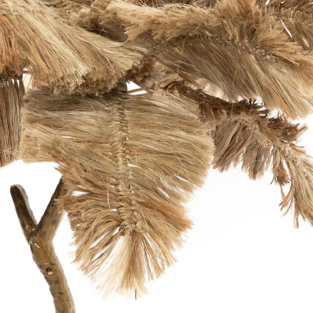 Floor lamps - The Palm Tree Floor Lamp - Natural Gold - XL - BAZAR BIZAR LIVING