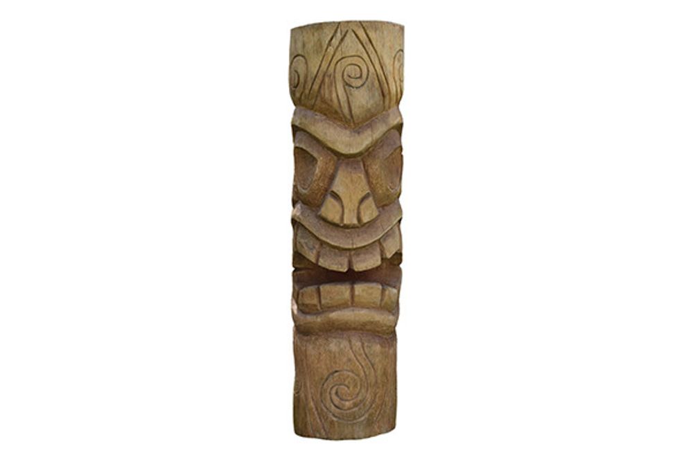 Decorative objects - Tiki statue made of coconut tree plant - DECORIALE BY P&C