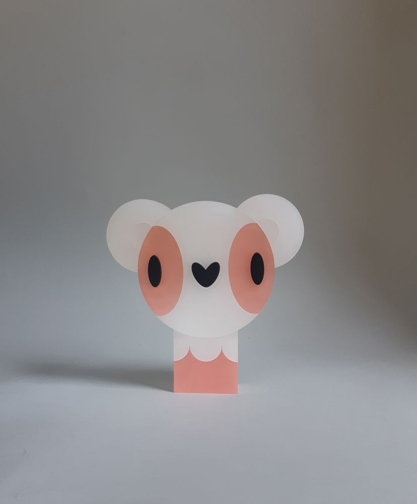 Design objects - ART FIGURINE : MONKEY BEAR - ANTONIJA M.