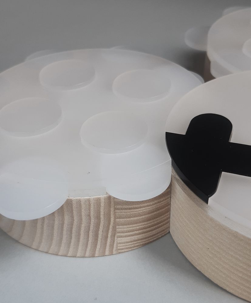 Objets design - FIGURINE D'ART : TRIPLE ICONIQUE - ANTONIJA M.