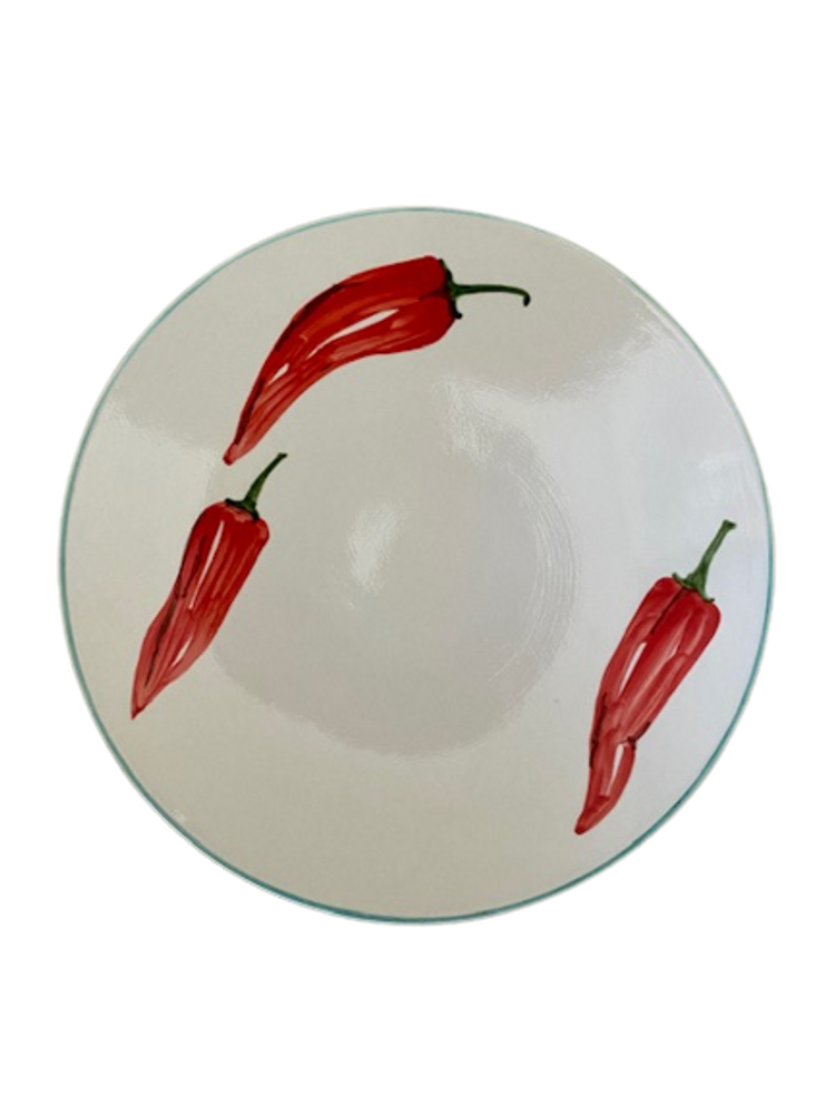 Céramique - Assiettes en porcelaine peintes à la main et personnalisables - CERASELLA CERAMICHE