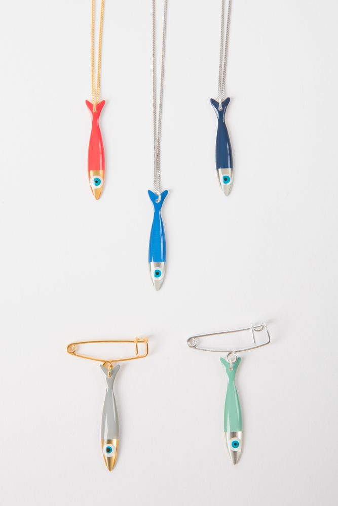 Bijoux - Pendentif Sardine XXsmall - BORD DE L'EAU