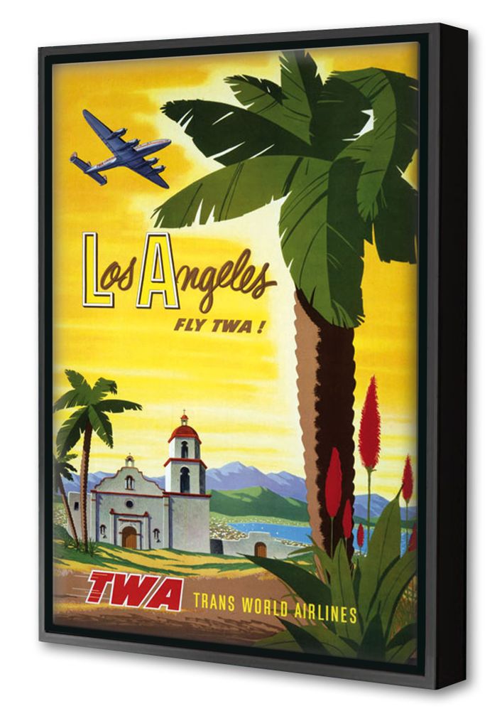 Poster - AIRLINES collection - TWA selection - BLUE SHAKER