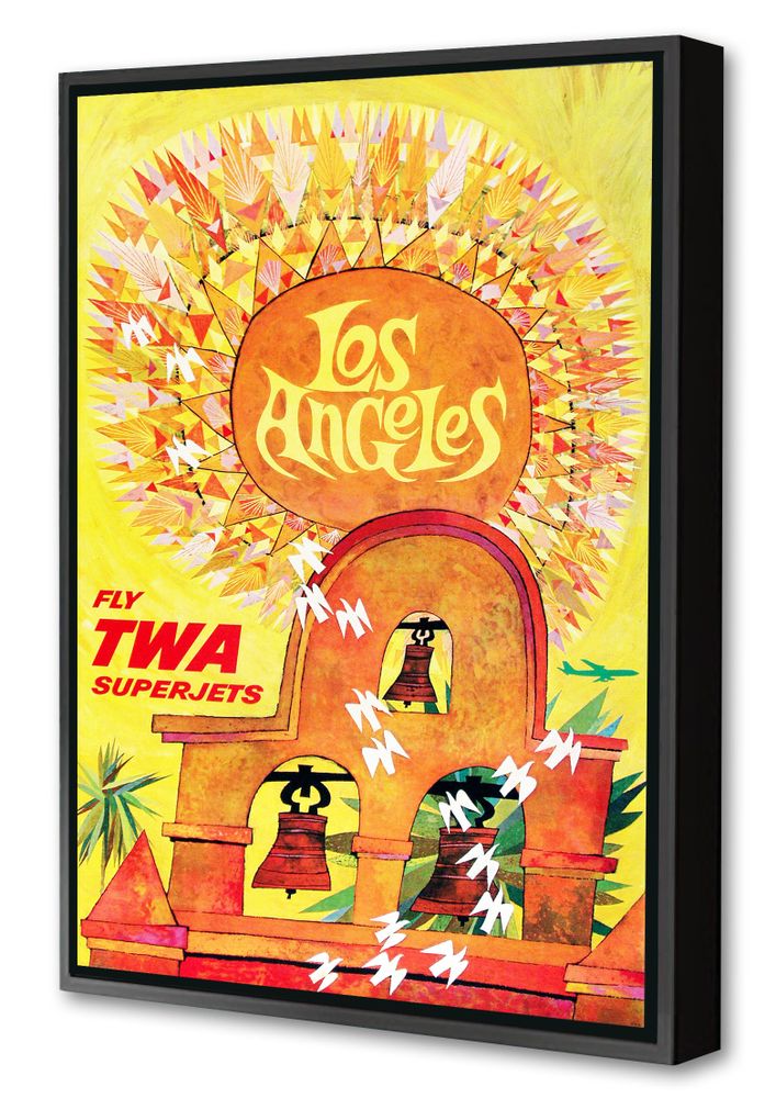 Poster - AIRLINES collection - TWA selection - BLUE SHAKER