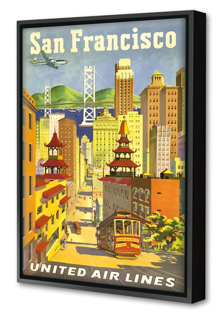 Poster - AIRLINES collection - TWA selection - BLUE SHAKER