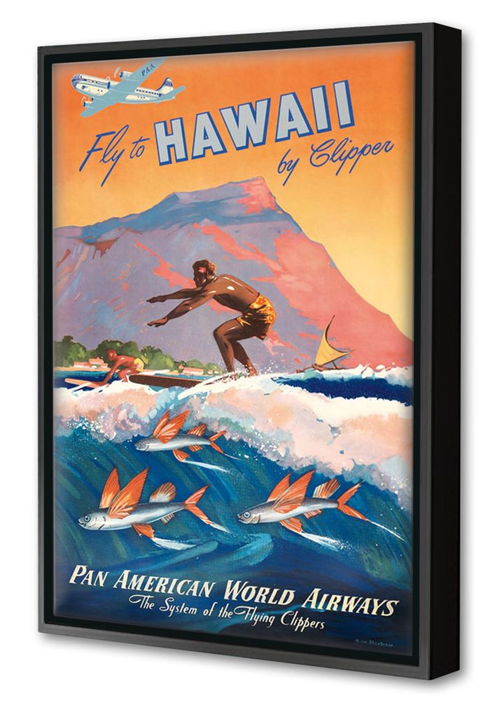 Poster - AIRLINES Collection - Pan Am - BLUE SHAKER