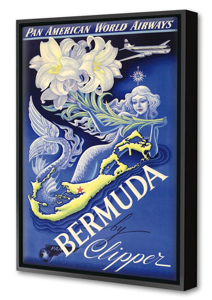 Poster - AIRLINES Collection - Pan Am - BLUE SHAKER