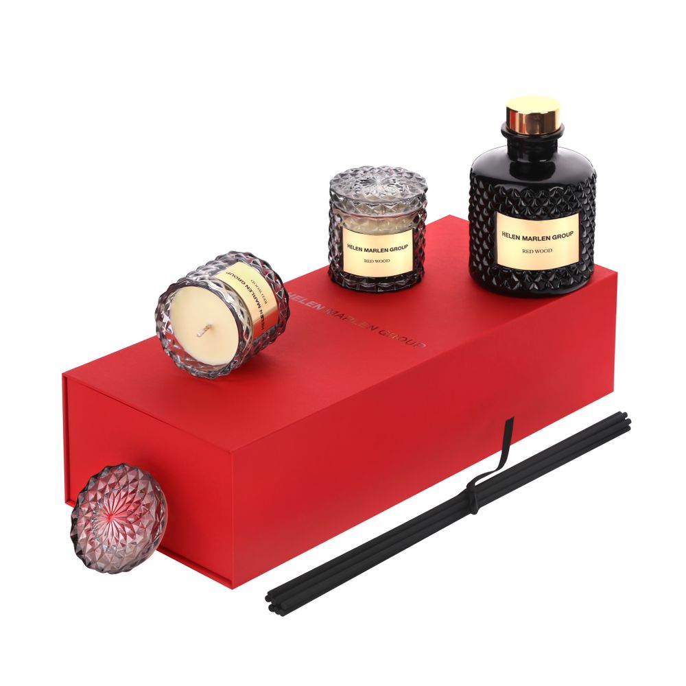 Home fragrances - FRAGRANCE GIFT SET. PERSONAL GIFT BOX - POETRY HOME