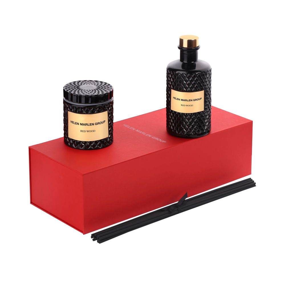 Home fragrances - FRAGRANCE GIFT SET. PERSONAL GIFT BOX - POETRY HOME