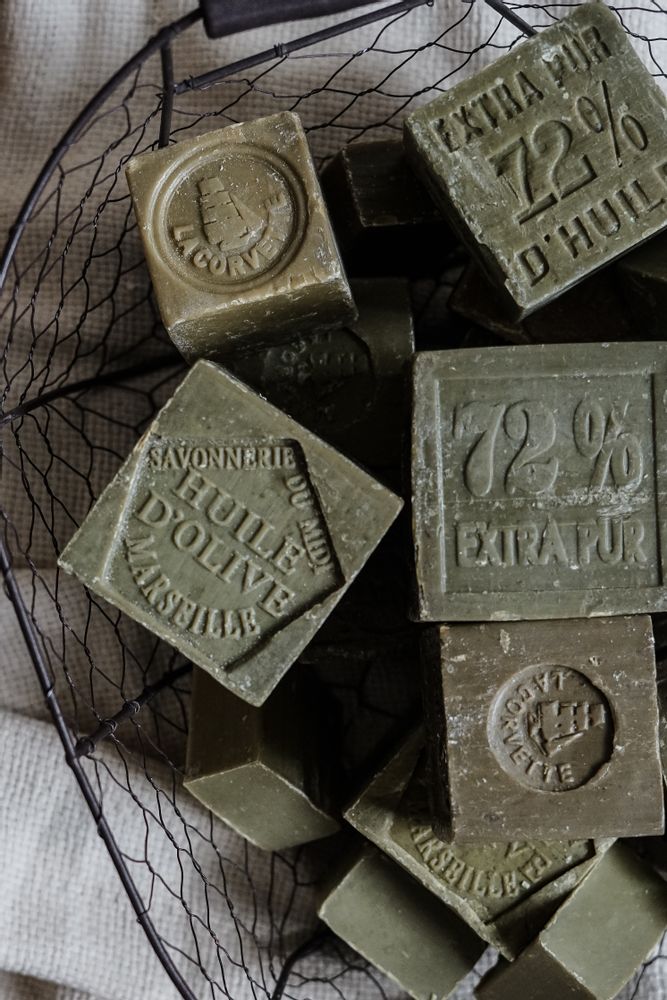 Soaps - Olive Marseille soap - 300g - SAVONNERIE DU MIDI 1894 LA CORVETTE