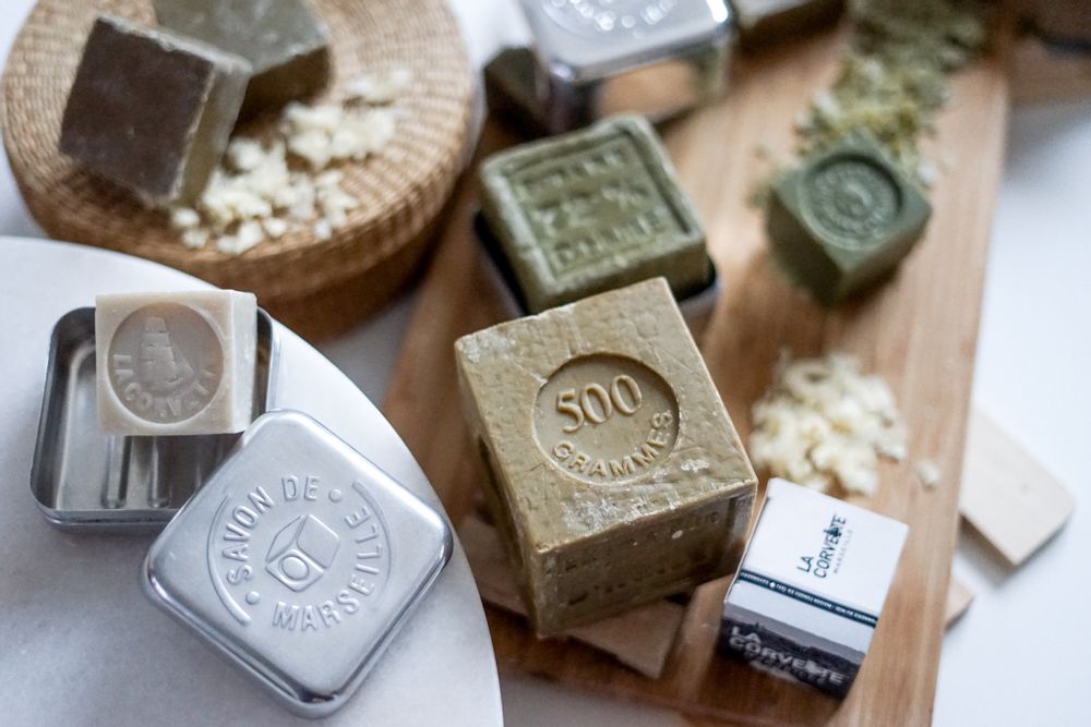 Soaps - Olive Marseille soap - 300g - SAVONNERIE DU MIDI 1894 LA CORVETTE