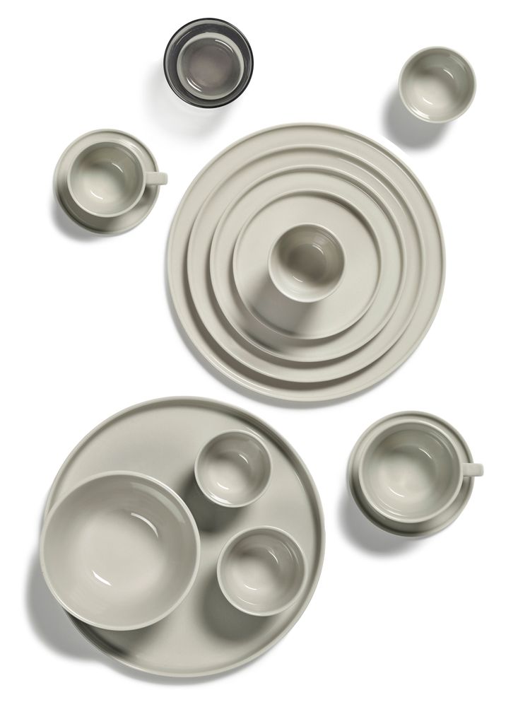 Assiettes au quotidien - Cena de Vincent Van Duysen - SERAX (IN THE CITY)