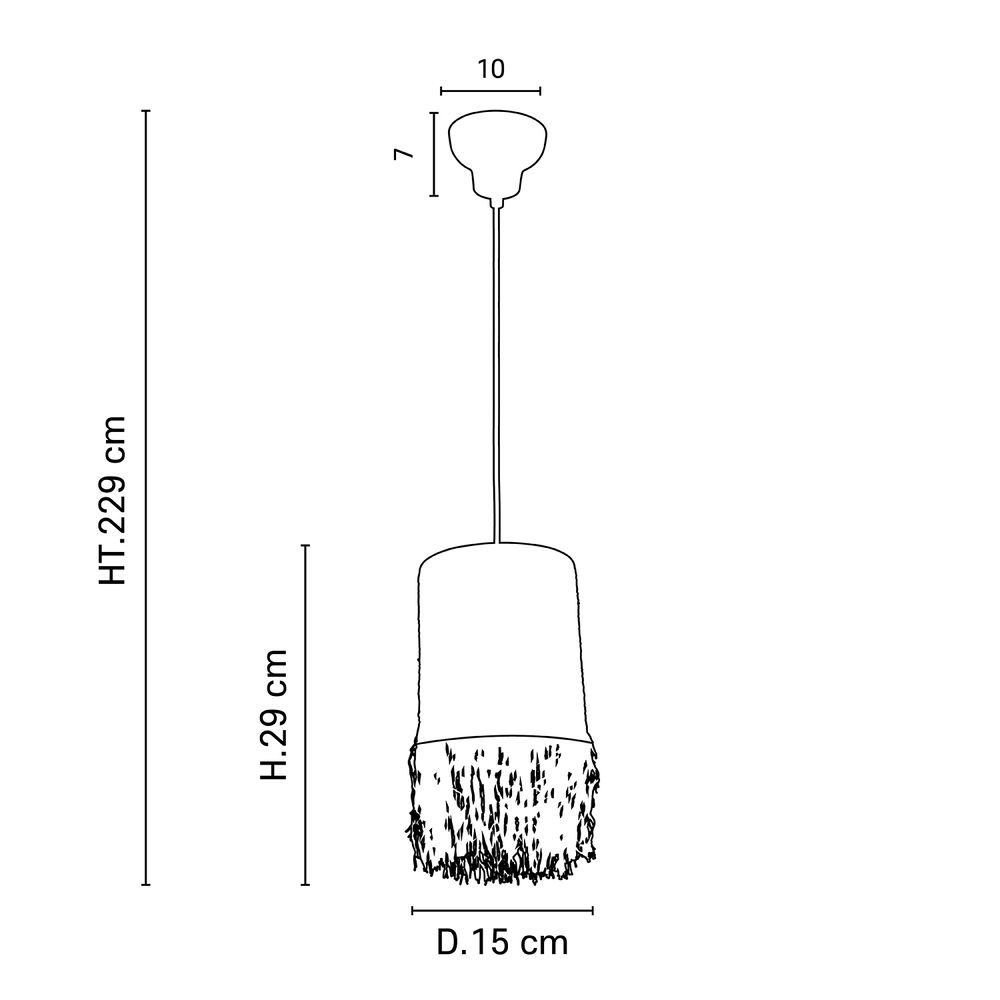 Suspensions - 1-light FORMENTERA pendant light - MARKET SET