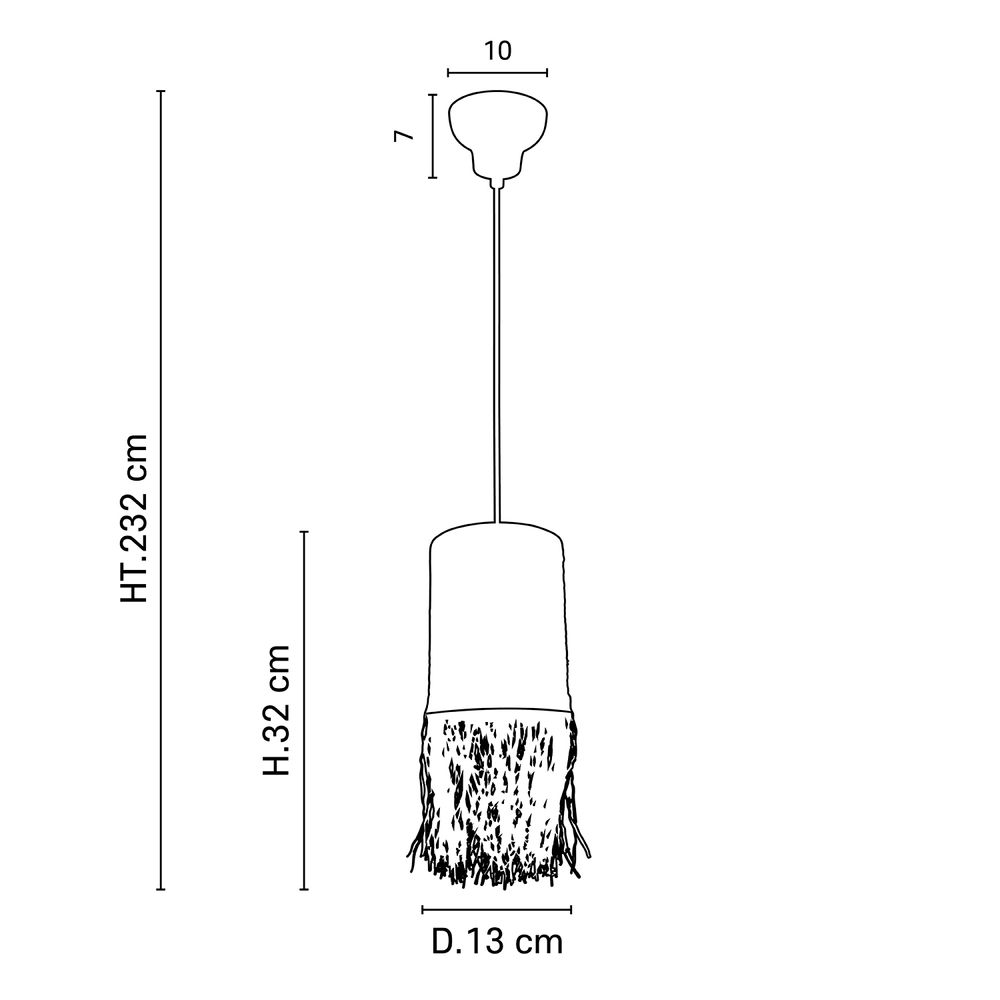Suspensions - 1-light FORMENTERA pendant light - MARKET SET